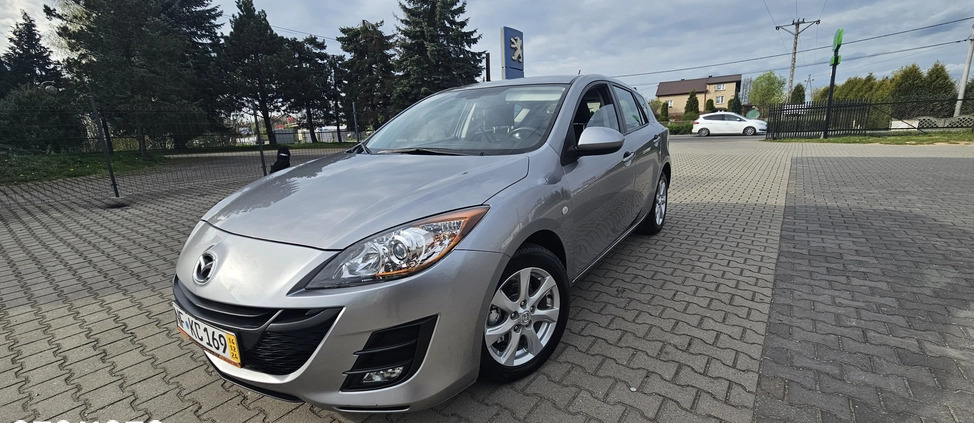 Mazda 3 cena 20000 przebieg: 189421, rok produkcji 2009 z Poręba małe 67